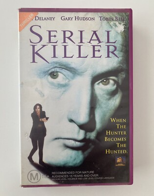 SERIAL KILLER [VHS] 20th Century Fox Video Big Box Ex-Rental Tape 1995