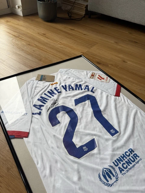 Ronaldinho Signiertes Foto Barcelona FC - Mit Passepartout 25,4x20,3cm