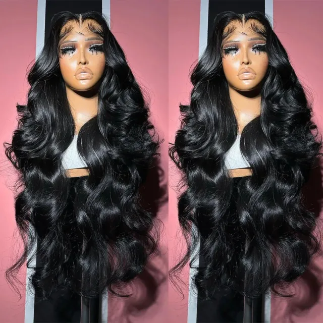 Body Wave Hd Lace Front Human Hair Wig Loose Wave Brazilian 5x5 Lace Closure Wig