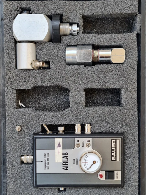 BAUER AIR LAB Electronic Air Purity Analyser 090310-636 £279.99 ...