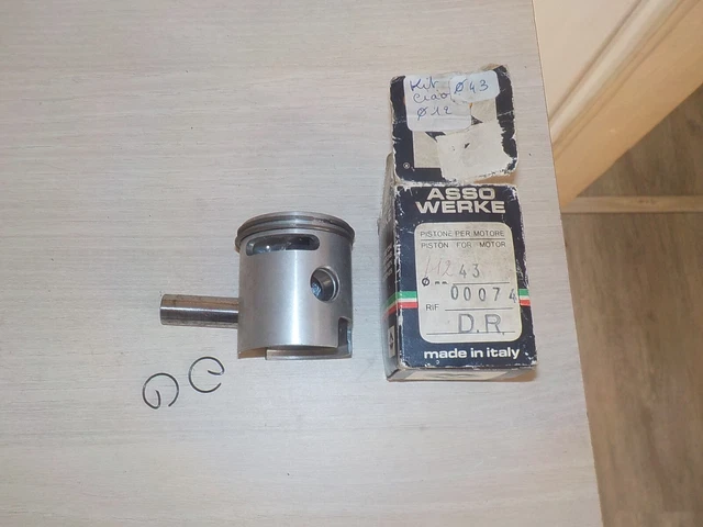 Kit Cylindre + Piston Piaggio Si Ciao Bravo Boxer Grillo Boss SP10 ø38
