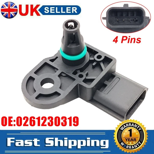 MANIFOLD PRESSURE MAP SENSOR for MAZDA 3 6 CX5 2.2 DIESEL AIR INTAKE BOOST UK £12.88 PicClick UK