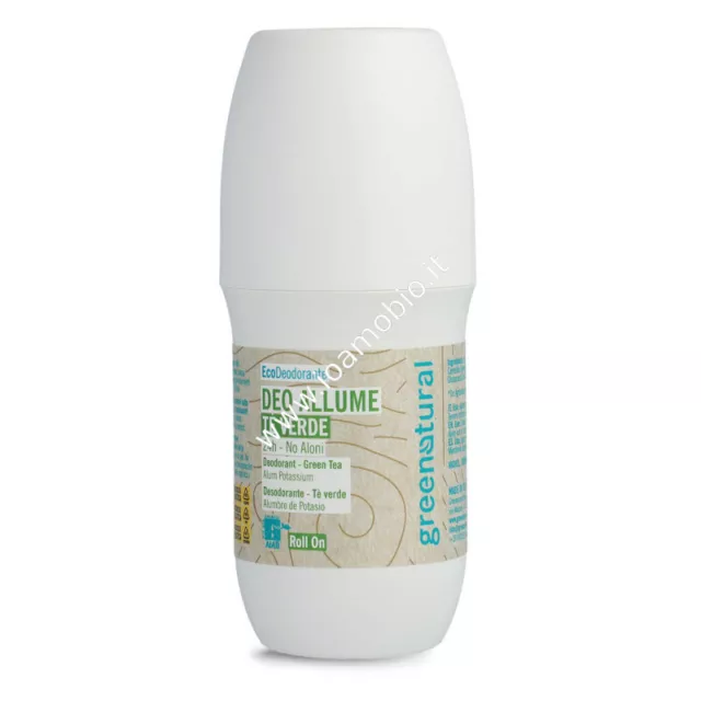 Deodorante Roll-on Tè Verde 75ml - Greenatural