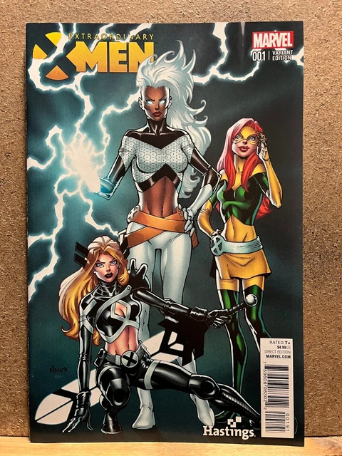Extraordinary X-Men - #1 Hastings Variant - January 2016 - Vf+/Nm
