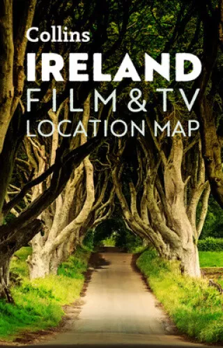 Collins Ireland Film and TV locations Pocket Map by Collins Maps