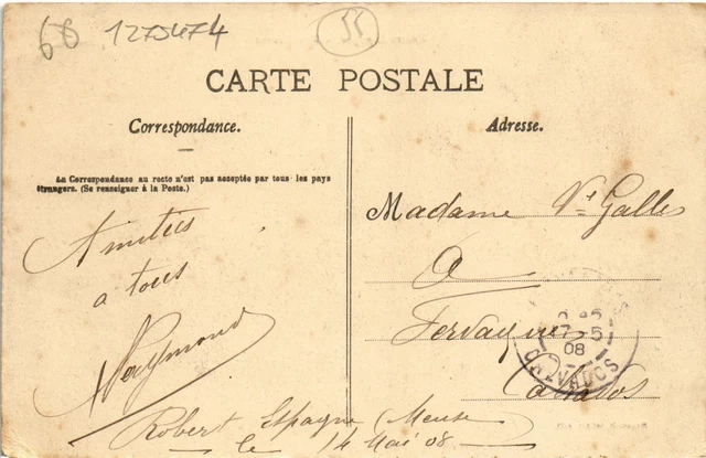 CPA Robert-Spain Rue Carnot (1275474) 2