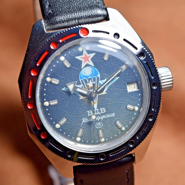 Vostok Komandirskie Automatico Subacqueo Militare 2416/650536 Meccanico