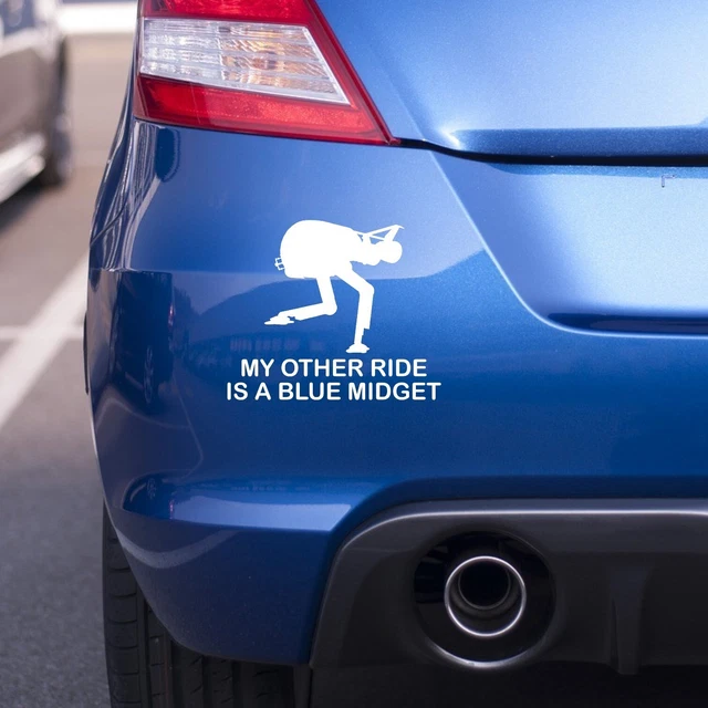 Qypf 15.5cm*6.9cm Creative My Other Ride Could Be You Vinyl Car Sticker And Deca