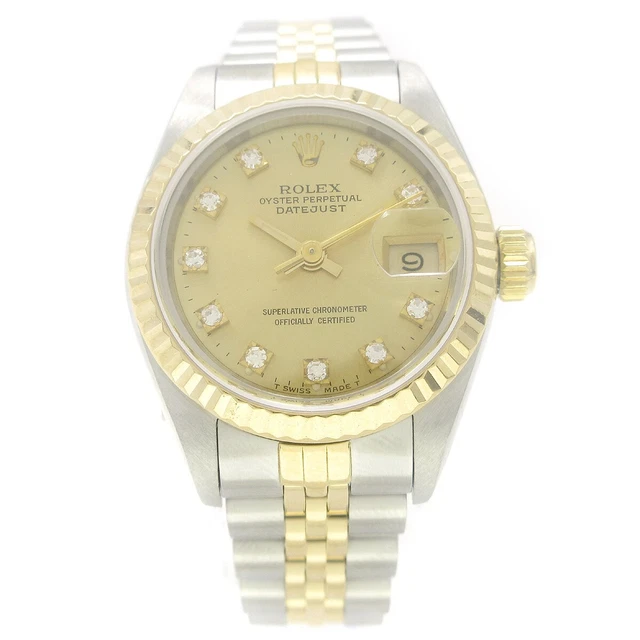 Rolex Oyster Perpetual Datejust 26mm Ref.69173 Self-winding Watch Diamond 56529 Rolex Oyster Perpetual Datejust 26mm Ref.69173 Self-winding Watch Diamond 56529