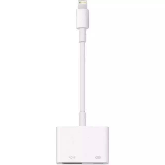 Apple iPad, iPhone, iPod Adapter [1x Apple Lightning-Stecker - 1x HDMI-Buchse]