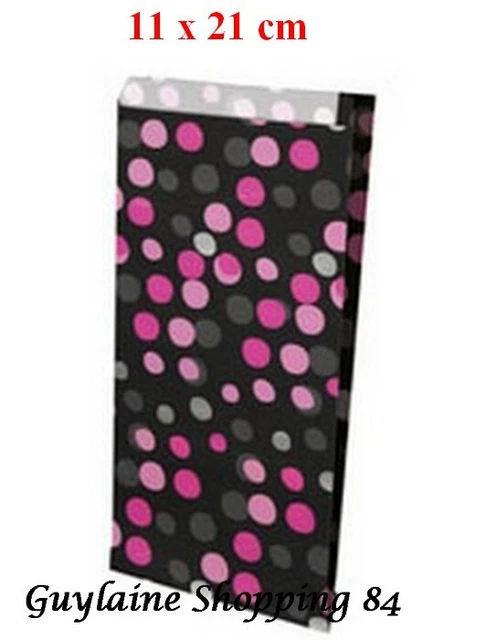 LOT 50 POCHETTE SACHET PAPIER KRAFT CADEAU EMBALLAGE PASTILLES 11 cm x 21 cm