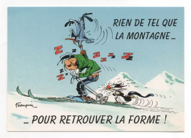 Carte Postale - GASTON LAGAFFE - FRANQUIN - Éditions DALIX - 1993 - N° 107