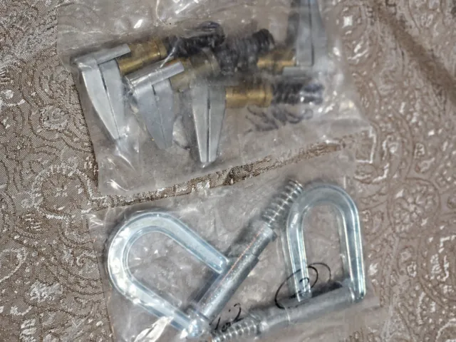 Lot of 4  Kwik-Lok Clamps + 2 Others / New in bag