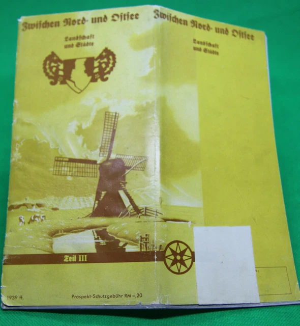 Werbe-Prospekt Nordmark Zwischen Nordsee und Ostsee 1939 Hamburg Helgoland