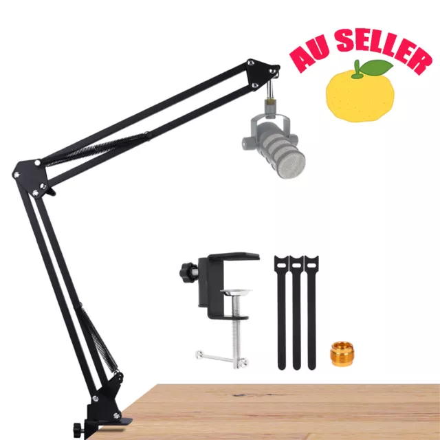 For rode podmic boom arm, Mic desk stand Compatible with rode pod Microphone