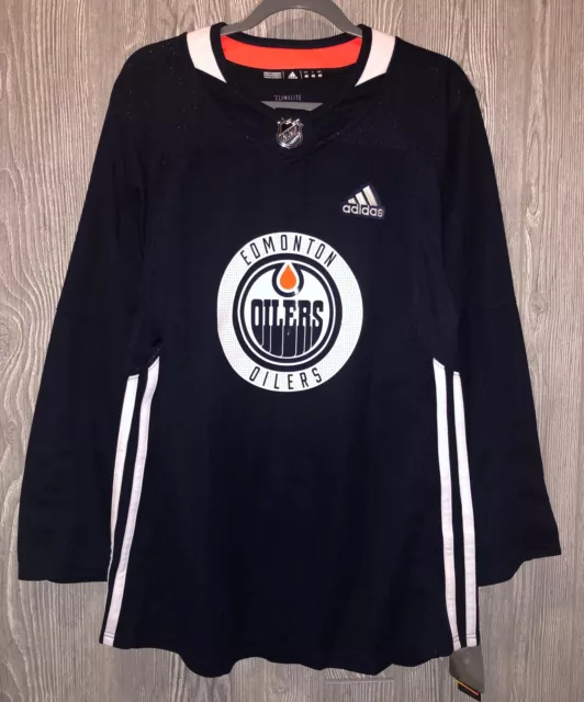 New Reebok Edmonton Oilers hockey jersey senior medium navy NHL home sr