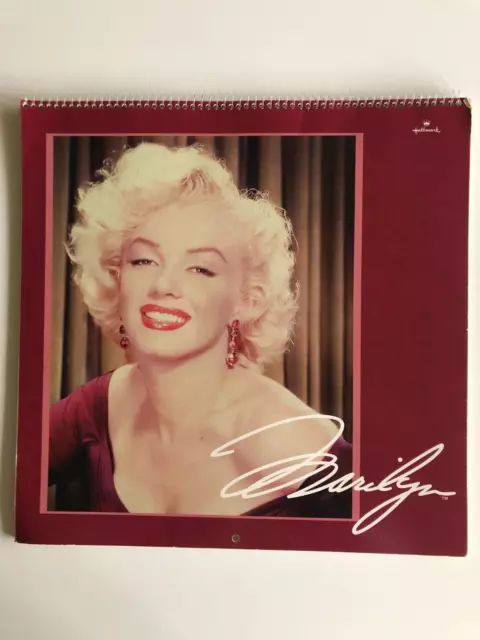 Marilyn Monroe 1994  Wall Calendar Hallmark RARE from USA