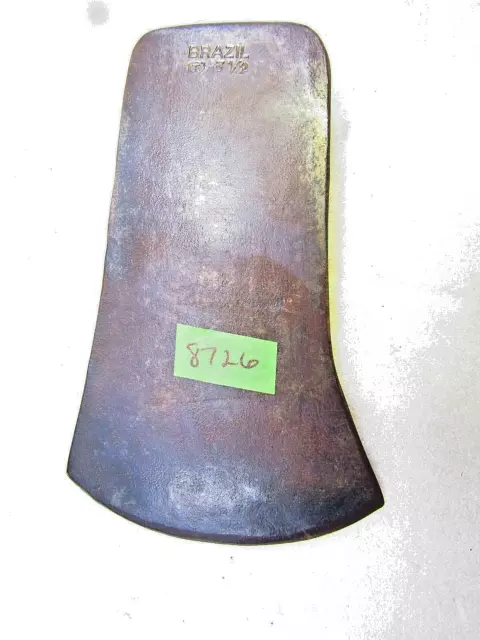 Axe head, marked Brazil