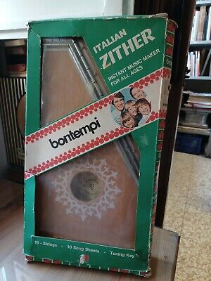 CETRA GIOCATTOLO PER BAMBINI MADE IN ITALY ITALIAN ZITHER BONTEMPI 