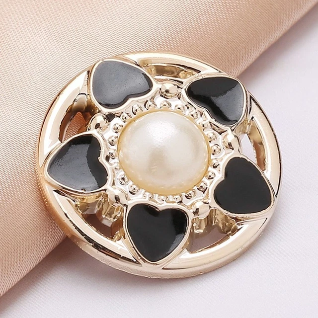 Boutons Chemise Bouton de décoration Accessoires de couture Boutons de perle