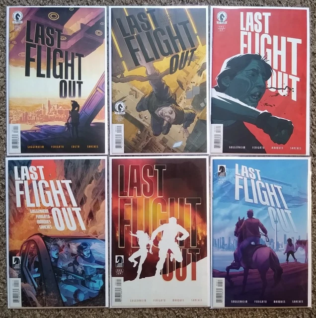 Dark Horse Comics Last Flight Out Complete Series #1-6
