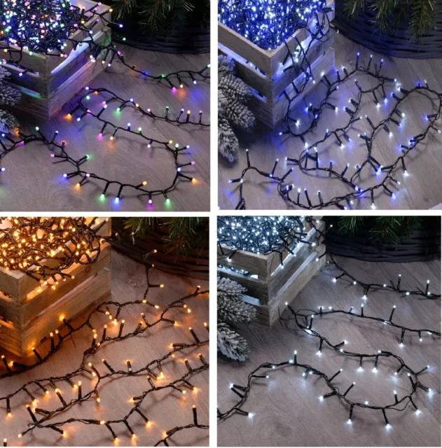 Christmas 100/200 LED Light Multifunction String Fairy Xmas Party Decoration B/O