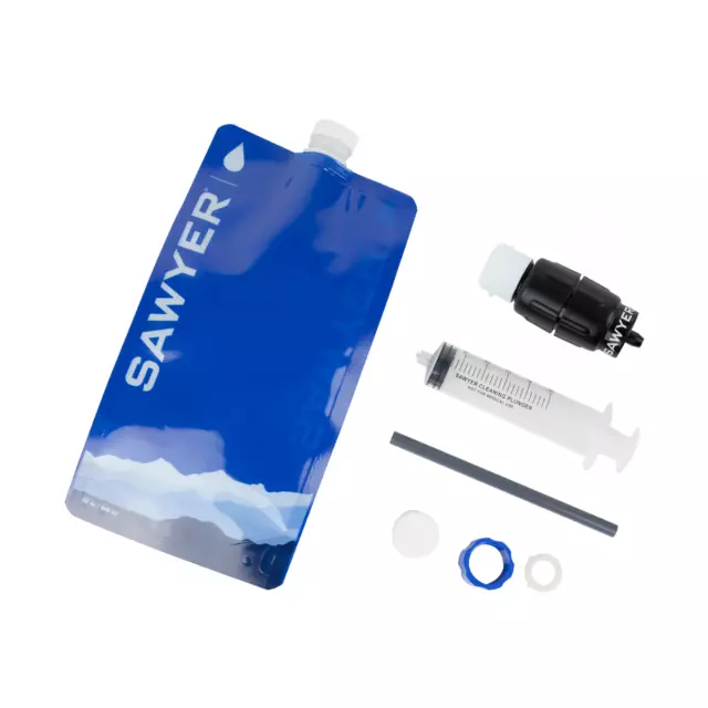 Sawyer Mini Micro Squeeze Water Filtration System PointOne Ultralight Filter Kit