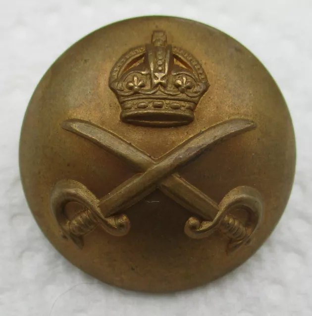 British Officer's:"ARMY PHYSICAL TRAINING CORPS BRASS BUTTON" (Large, 25mm, WW2)