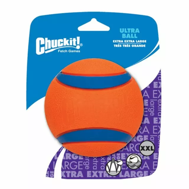 Chuckit Ultra Ball XXL Duro Duradero Alto Rebote Goma Grande Juguete para Perro