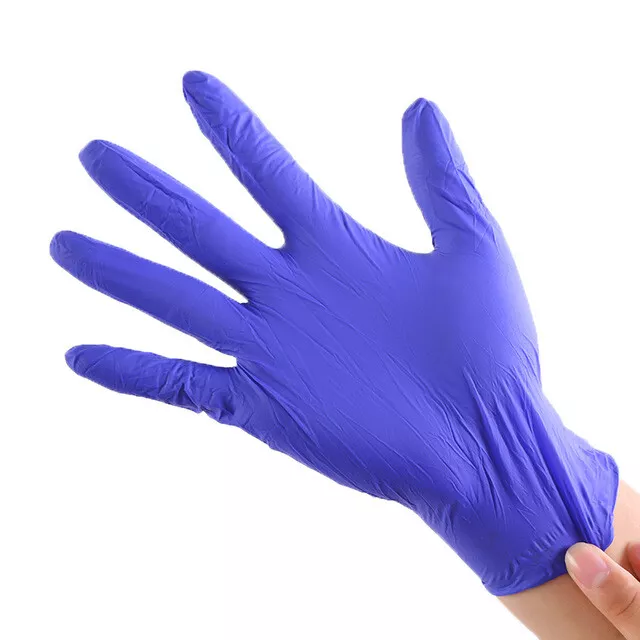 Guantes de Latex Desechables para Limpieza En El Hogar Casa Paquete De 50 Y 100 3