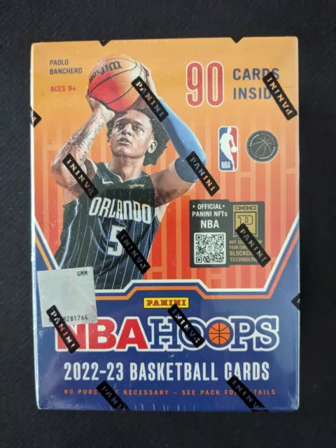 NBA Basketball Trading Cards 2022-23 Panini Hoops Blaster Box 90 cards