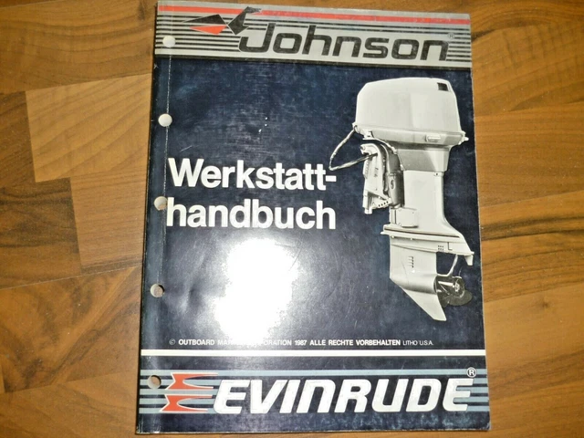 Manuel D'atelier Johnson/Evinrude 50-70 CV 3 Cylindres (OMC) - Année 1996 - Bon état