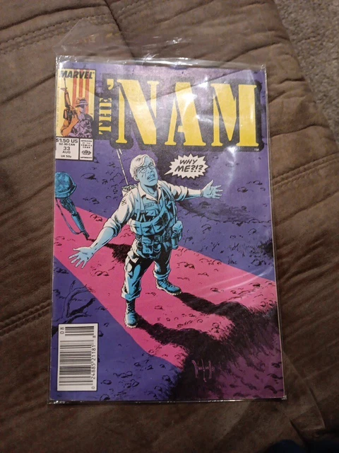 NAM #33 Marvel Comics 1989 Vietnam War Comic Book