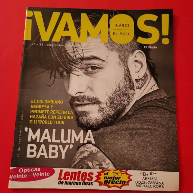 Maluma Covers Caras, Talks Musical Influences & Working with Ricky Martin –  The Fashionisto