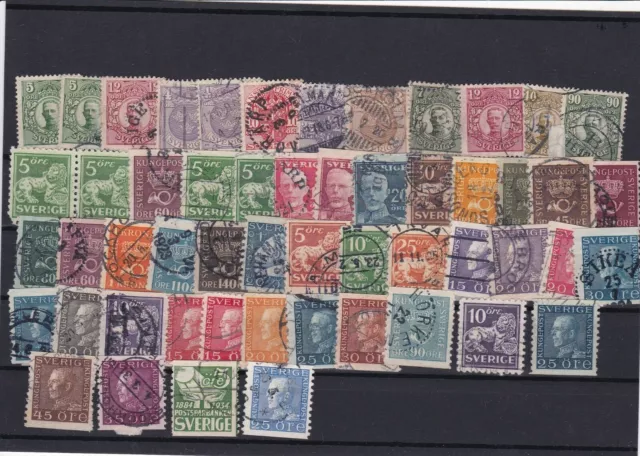 sweden stamps ref 16375