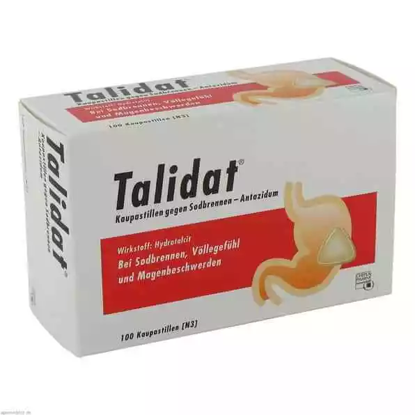Talidat Kaupastillen 100 St Pastillen