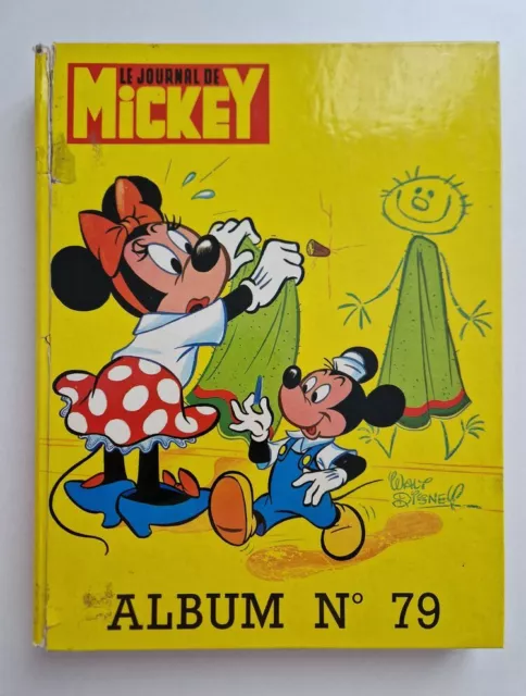 ALBUM DU JOURNAL DE MICKEY N°79 10 magazines 1978 (n°1347 à 1356)