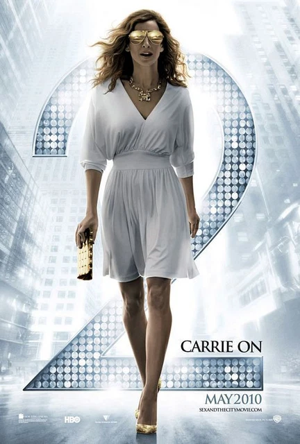 SEX AND THE CITY 2 27x40 ORIGINAL D/S MOVIE POSTER