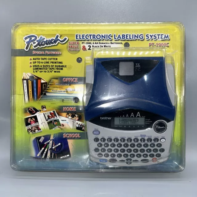 Brother P-Touch PT-1900 Electronic Labeling System New In Box