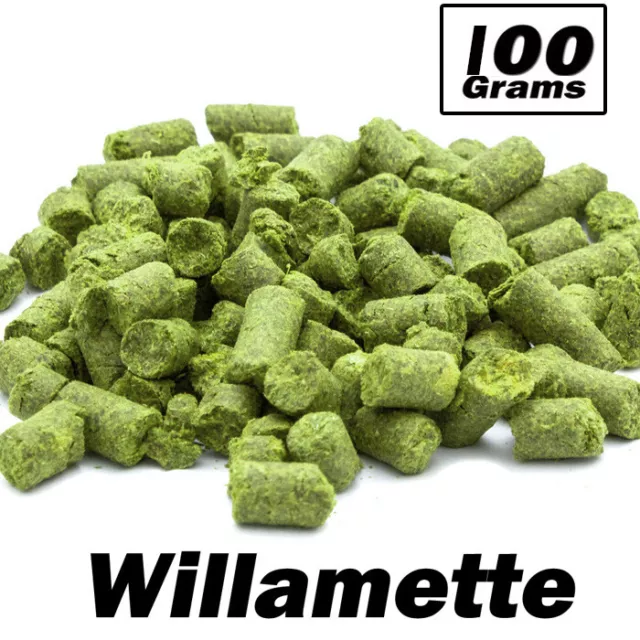 100g willamette 2 x 50g Pellets Hops Alpha Acid 4.0-6.0% USA Home Brew
