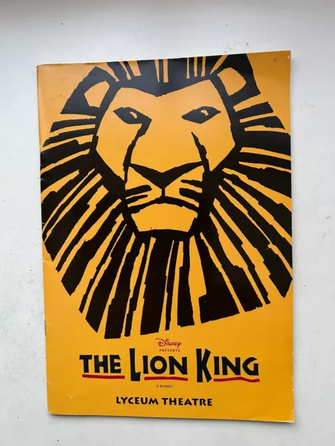 THE LION KING The Musical Theatre Programme WESTEND