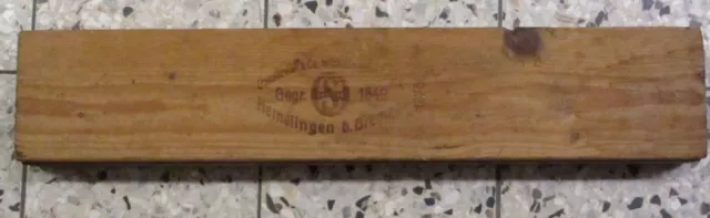 Zigarrenpresse "Osenbrück & Co, Hemellingen b., Bremen", ca. L-56cm (243/10034)