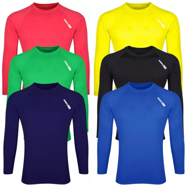 CHILDRENS FOOTBALL Compression Base Layer Top Long Sleeve  ACADEMY PRO