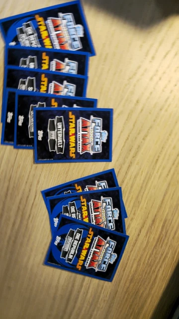Star Wars Force Attax Colección De Cartas – Lata De 30 Cartas + 1 Exclusiva | Importado De Alemania