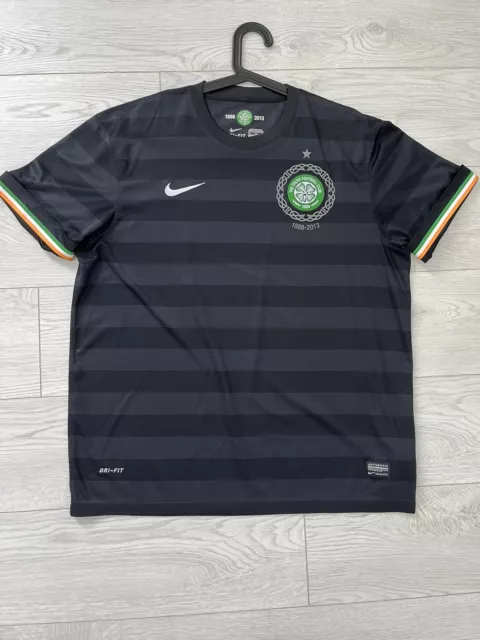 Nike Celtic 2012/2013 125th Anniversary Unsponsored Away Shirt Retro Vintage