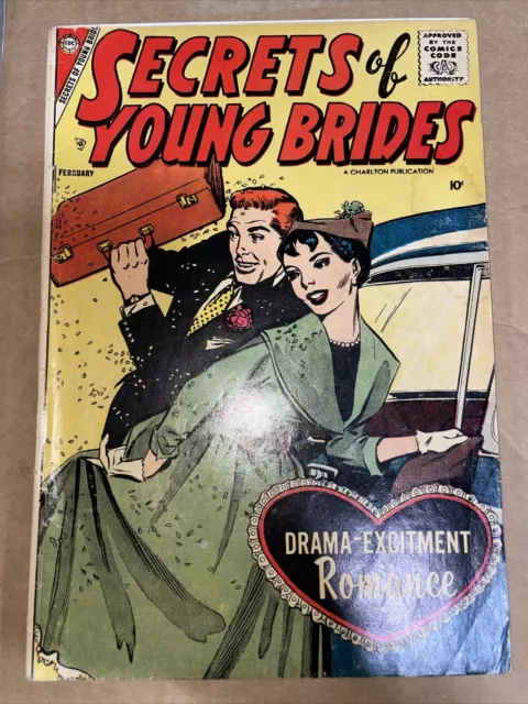 Secrets Of Young Brides #7 (1958, Charlton)