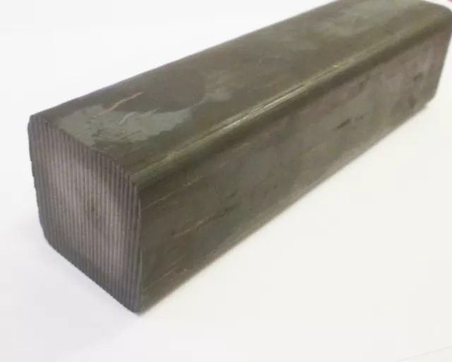 50mm Cast Iron Square Bar - 1" to 12" Lengths (Meehanite Bar) - Free Postage
