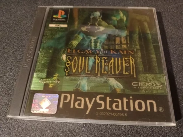 PS1 Playstation 1 PAL legacy of kain soul reaver