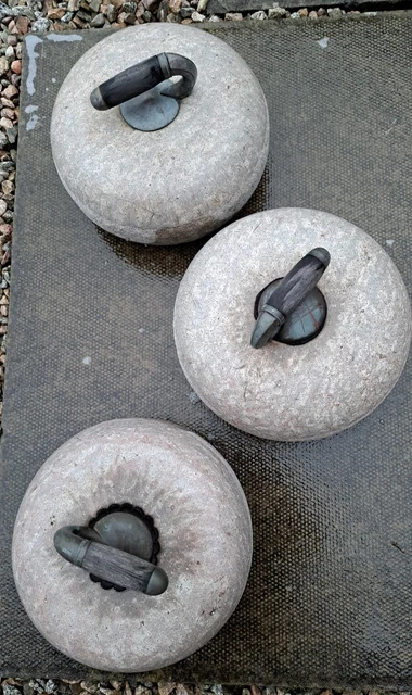 Antique/vintage Granite Curling Stones  - Scottish Alisa Craig