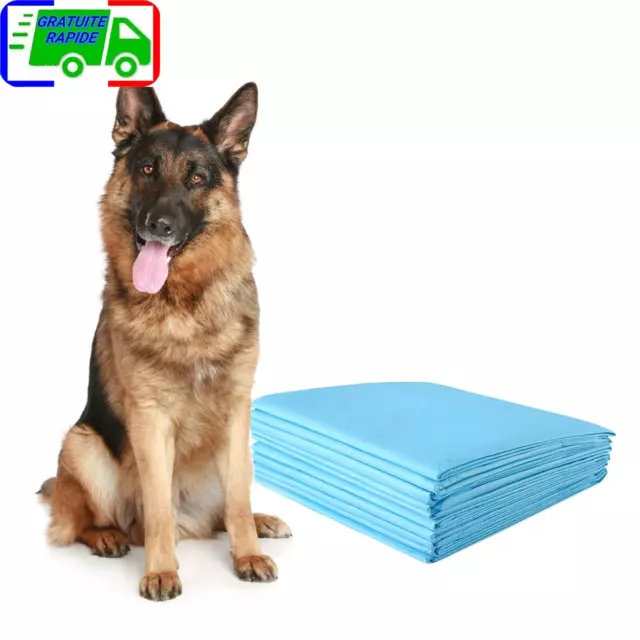 Tapis éducateurs pour Chiot 5 Couches Lot de 150 Tapis Absorant pour Animaux 75x